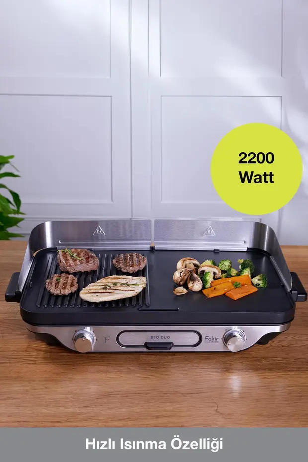BBQ DUO ELEKTRİKLİ IZGARA BBQ DUO ELEKTRİKLİ IZGARA